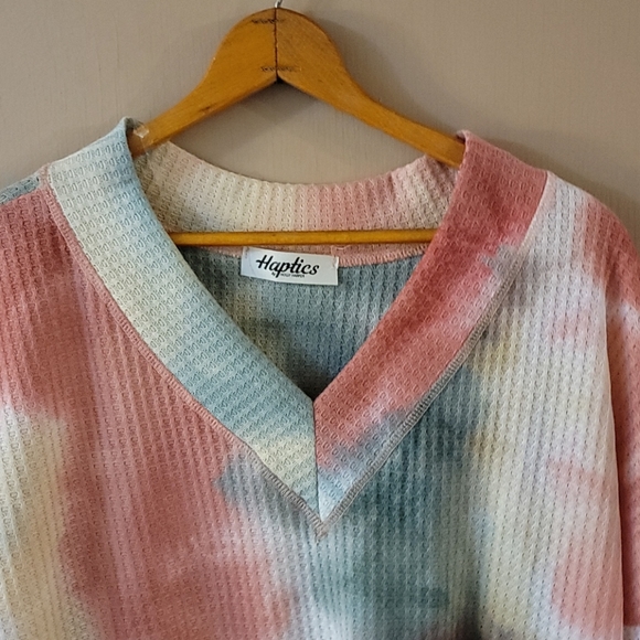 Haptics Tie Die Sweater.  Very Soft - Picture 2 of 5